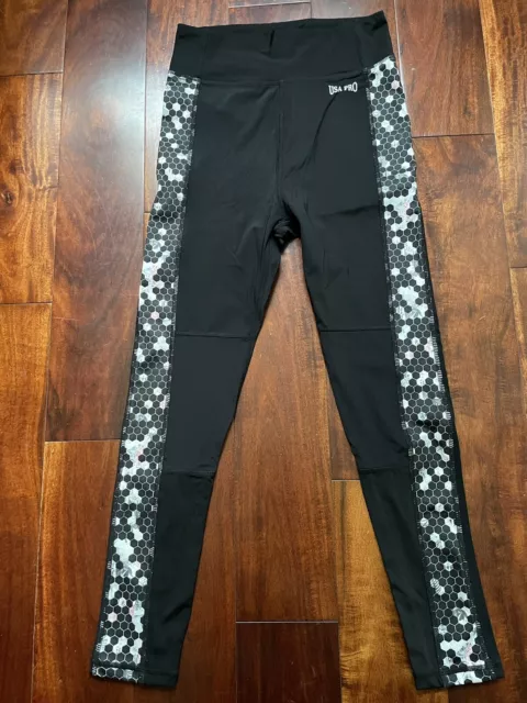 Leggings USA pro bu little mix taglia 8 worm una volta neri