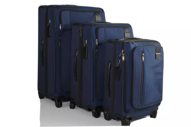 Tumi Merge 4-Wheel Int'l Carry-on, Short Trip & Ext. Trip Matching  Combo - Blue