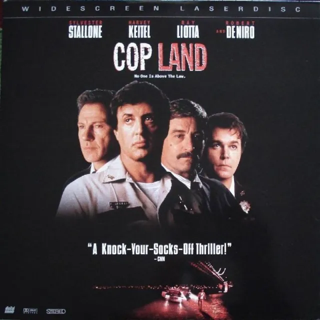 COP LAND WS CC AC3 NEUF N&S NTSC LASERDISC Sylvester Stallone, Harvey Keitel