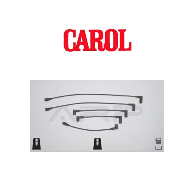 Kit 5 Cavi Candele Accensione Per Renault Twingo dal 1993-1996