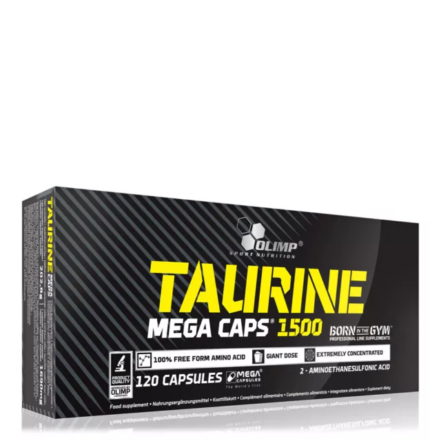 Olimp Sport Nutrition - Taurine 1500 Mega Caps