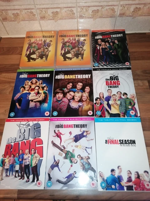 THE BIG BANG theory complete Series 1-12 Dvd Box Set £32.99 - PicClick UK