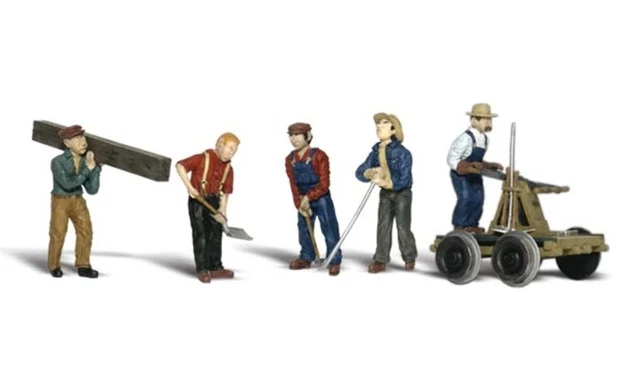Rail Workers Woodland Scenics (US IMPORT)