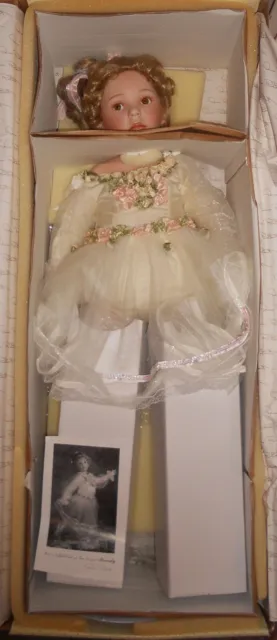 H.S.N. Donna Rubert Brandy Ballerina 31” Porcelain Doll NEW in Box