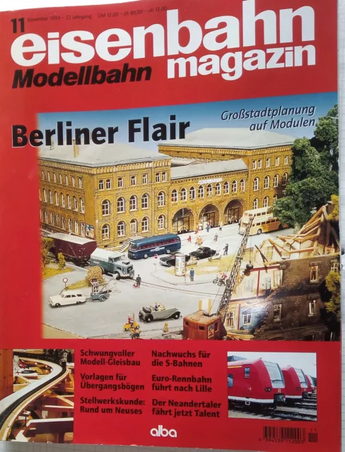 1 Heft Eisenbahn Modellbahn Magazin