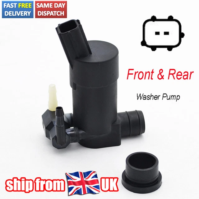 FOR FORD FOCUS MK2 Mondeo FRONT & REAR TWIN OUTLET WINDSCREEN WASHER
