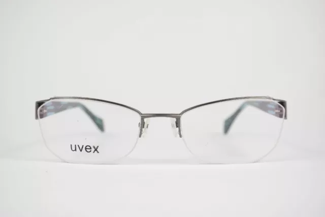 UVEX 5 C1 53 18 140 Gris-Negro Medio Marco Gafas Montura de Gafas Lentes Nuevo