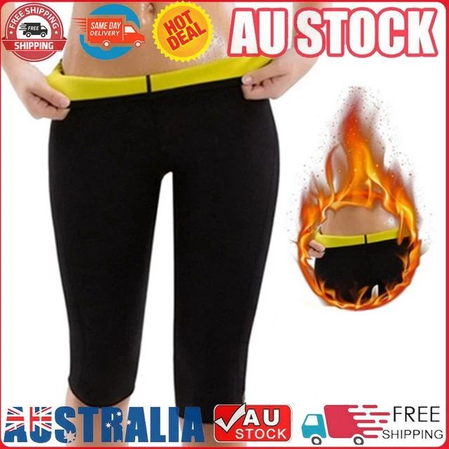 HIGH ELASTIC LEG Shaper Pants Fitness Pants Neoprene Sweat Slimming