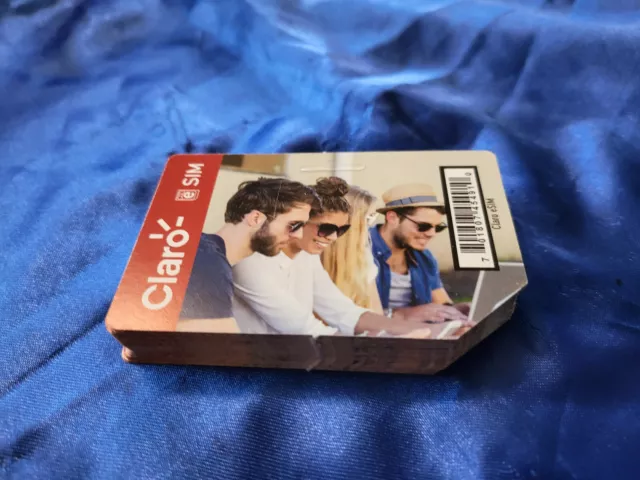 Brand New eSim Claro PR Sim Card Puerto Rico Un-Activated Pre-Paid 4/5G LTE GSM