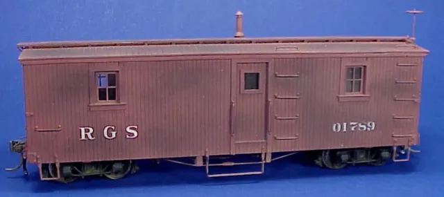 On3/On30 RIO GRANDE SOUTHERN OUTFIT CAR #01789 WISEMAN MODEL SERVICES KIT