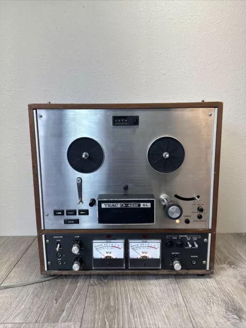 TEAC STEREO TAPE DECK REEL-TO-REEL Model A-4010SL *AS IS - PARTS ONLY* -  READ $129.99 - PicClick