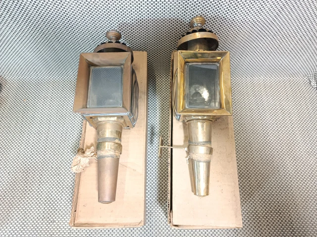 2x Öllampe Halter Messing Antik - Handarbeit Für Hängende Lampen