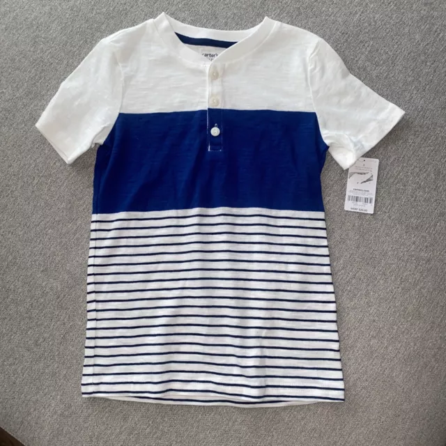 Carters Boys Shirt 7 NWT