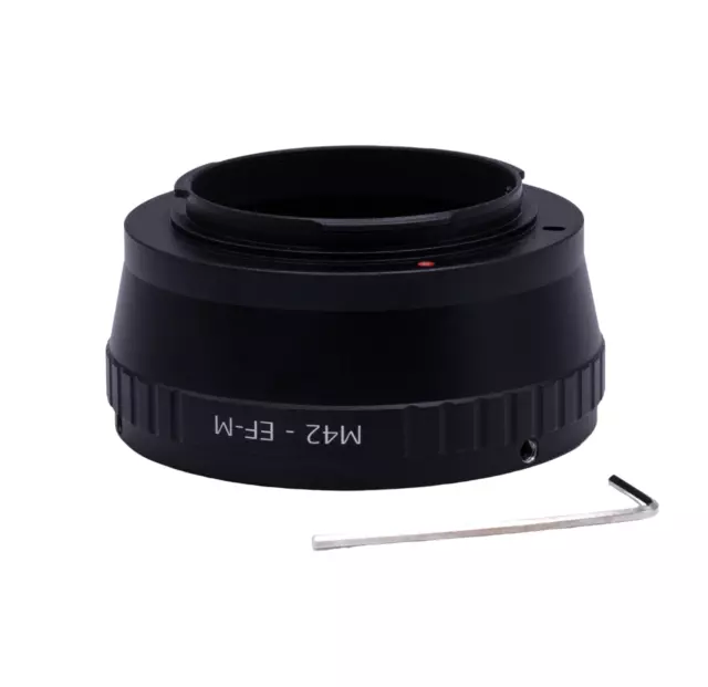 M42 Mount Lens to EF-M Mount Adapter ring For Canon EOS M M3 M5 M6 M10 Camera