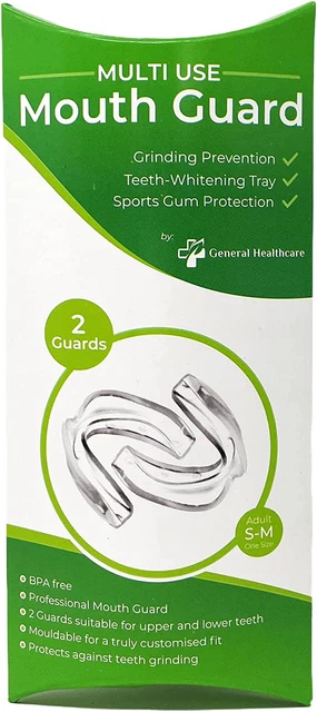 Parabocca multiuso gel dentale digrignatura denti notturni con protezione denti - 2 pz/confezione
