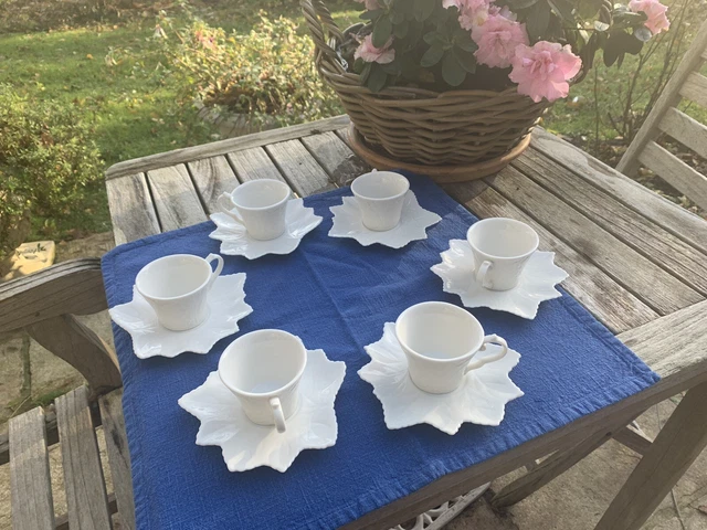 Lot De 6 Tasses à Café Geneviève Lethu Pour Linvosges - Multicolore - Etat Correct