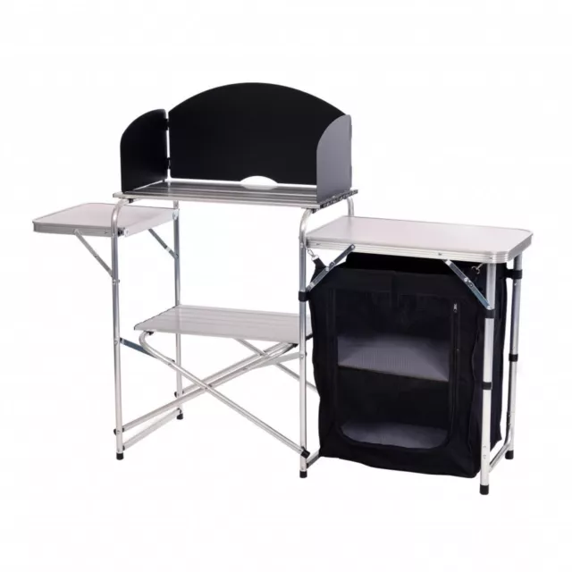 NEW! Portable Folding Outdoor Aluminium Camping Travel Kitchen Work Top