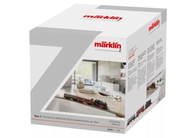 Märklin 81701 Startpackung 'Güterzug' BR 89 1x Lok, 3x Wagen DB Spur Z