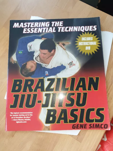 Rare UK 2004 Brazilian Jiu-jitsu Basics: Mastering the Gene Simco paperback VGC