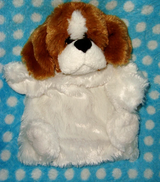 D # Creation Dani Doudou Peluche Marionnette St Bernard Tbe-