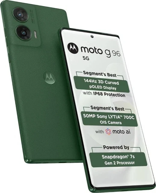 MOTOROLA G96 5G (Greener Pasture 128GB 8GB RAM) - Global Version ...