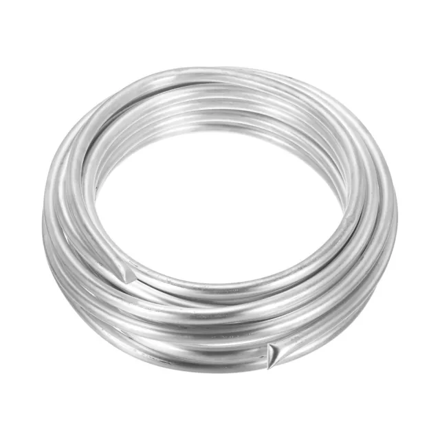 Aluminum Coiled Tubing 1/2" OD 1/32" Wall Thickness 26ft Seamless Round Tube