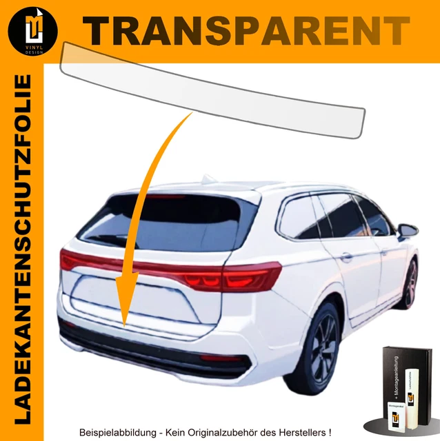 Lackschutzfolie Ladekantenschutz für VW Passat Variant B9 ab 2024 Transparent