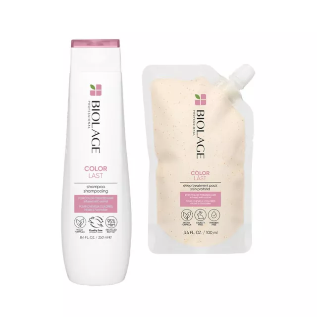 BIOLAGE Kit Colorlast shampoo 250ml + Pack Deep Treatment 100ml