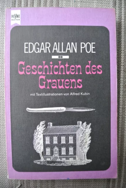 Geschichten des Grauens Edgar Allan Poe Heyne Band 871-2 Grusel Horror