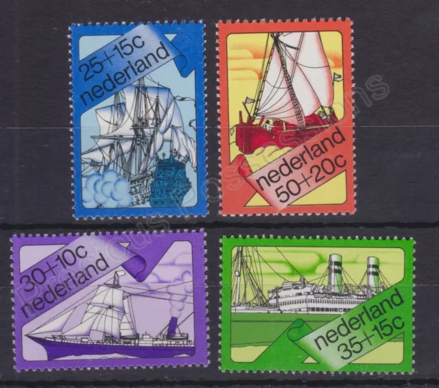 Netherlands Mnh Stamp Set 1973 Cultural, Health & Social Funds Sg 1167-1170