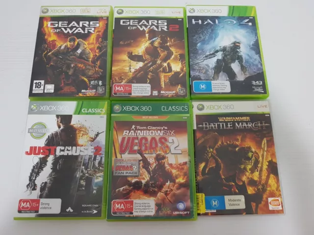 GEARS OF WAR Xbox 360 Game Combat Game Alien Game Zombie Game XBOX 360