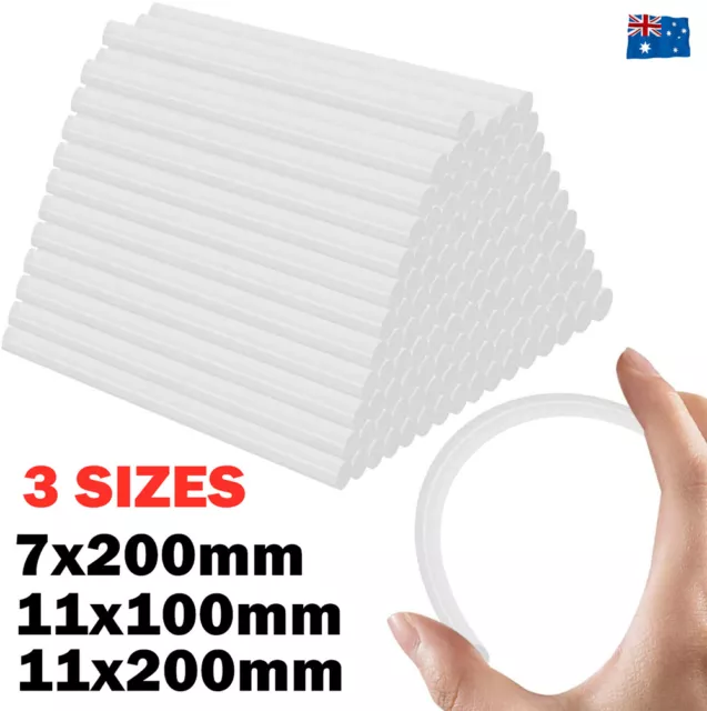 Bulk Clear Hot Melt Glue Sticks Adhesive Craft Stick Glue Gun 7mm 11mm 200mm AU