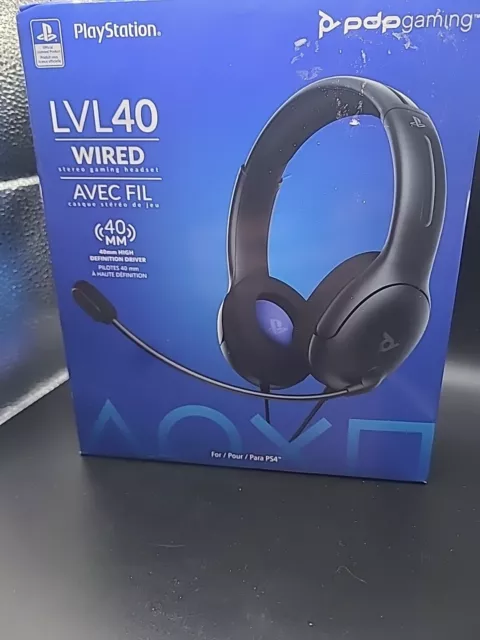 PS4 - PDP LVL40 Wired Stereo Headset for PS4