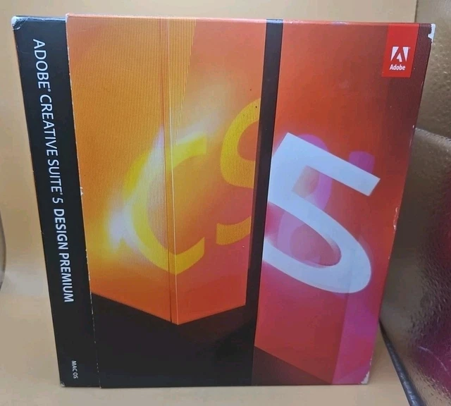 ADOBE CREATIVE SUITE 5 CS5 Design Premium For MAC With