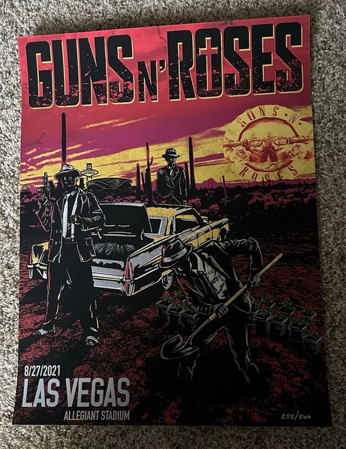 Guns N Roses Lithograph FOR SALE! - PicClick UK