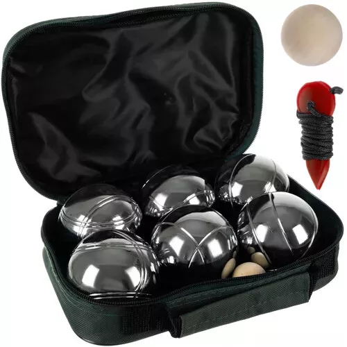 Kugeln-Spielset mit 6 Kugeln + Tasche