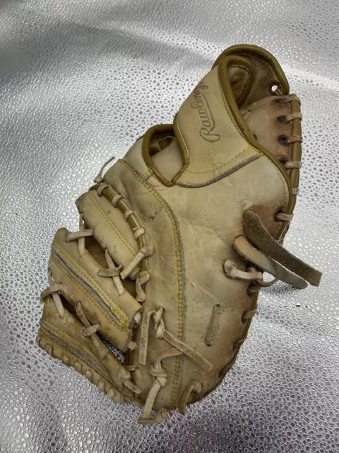 Vintage Wilson Hank Sauer HAWK A2196 LEATHER Baseball Glove Mitt GRIP  POCKET