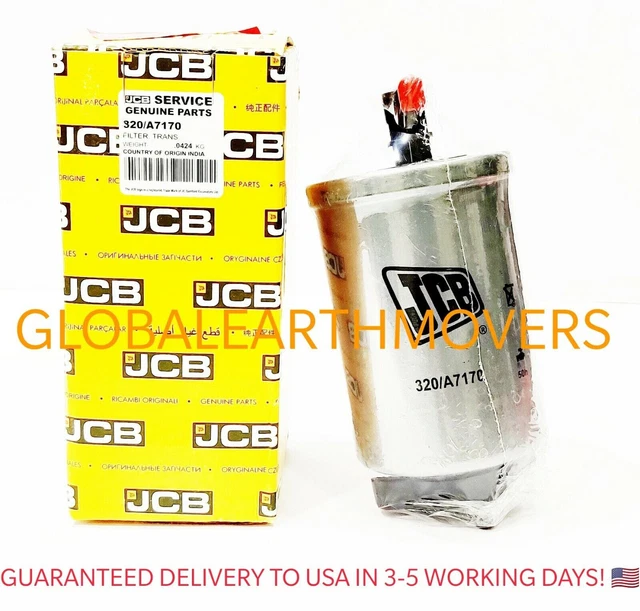 JCB PARTS Genuine Engine Fuel Filter/ Transmission (Part Number 320
