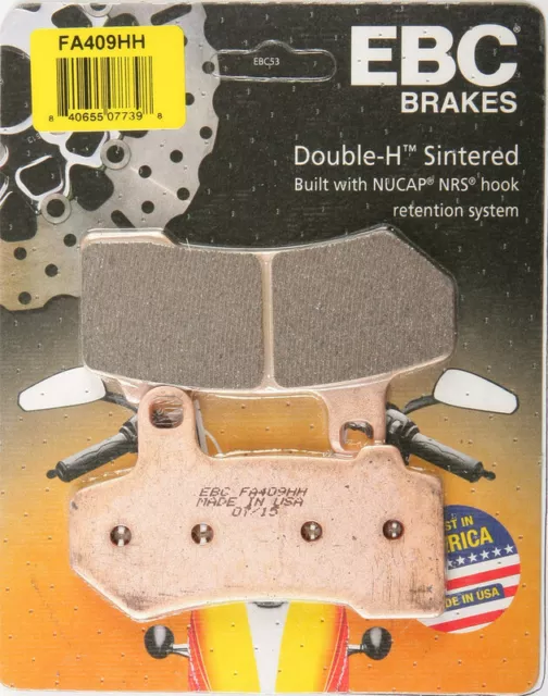 EBC Double-H Sintered Metal Brake Pads FA409HH