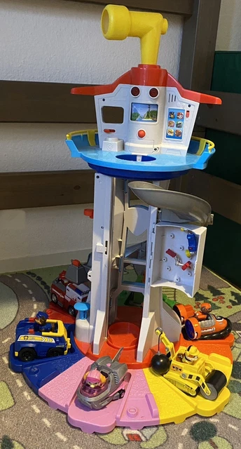 PAW PATROL ZENTRALE xxl mit Fahrzeugen und Figuren EUR 100,00 - PicClick DE