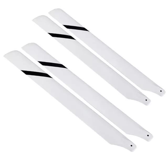 2Pairs 600mm Glass Fiber Main Rotor Blades for Align 600 RC Helicopter