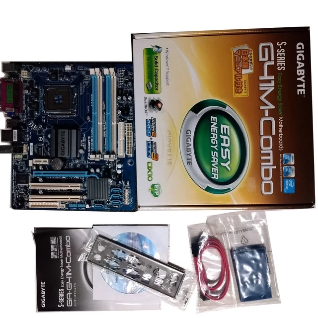 美品　CPU メモリ付き　GIGABYTE　GA-G41M-COMBO Gigabyte GA-G41M-Combo (rev. 2.0) - The Retro Web