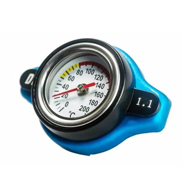 Aluminum Alloy Thermostatic Radiator Cap Temperature Gauge Automobile Parts