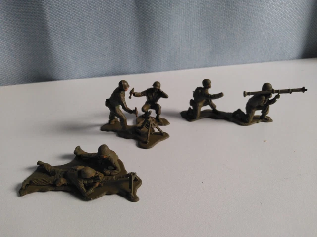 FIGURINES QUIRALU ALUDO Soldats WW2 WW1 Avion DCA MILITAIRE EUR 11,00