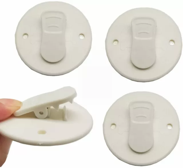 Clips de cortina de ducha Shower Windproof Splash Guard Clip de cortina autoadhesivo