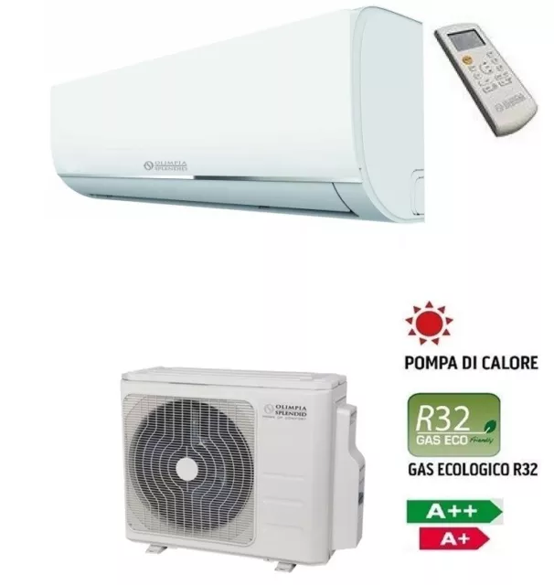 Climatizzatore Condizionatore Olimpia Splendid Inverter Nexya S4 E R-32 9000 Btu