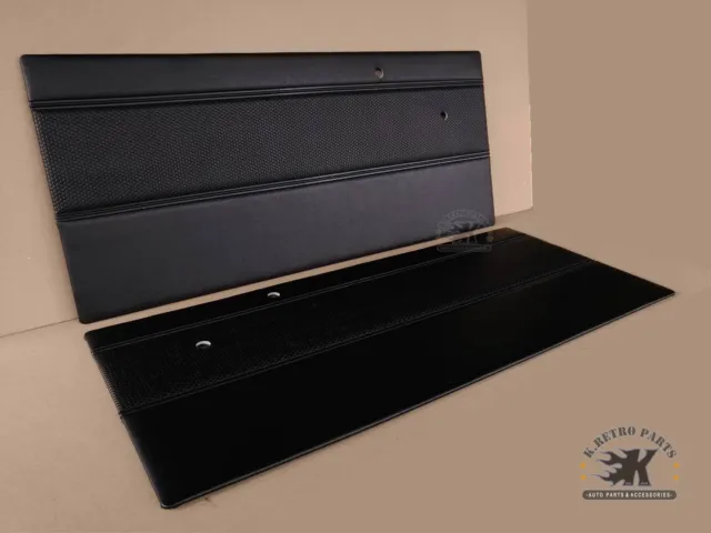 8 Garage Reproduction Door Panel Set for Datsun 520 521 /  black