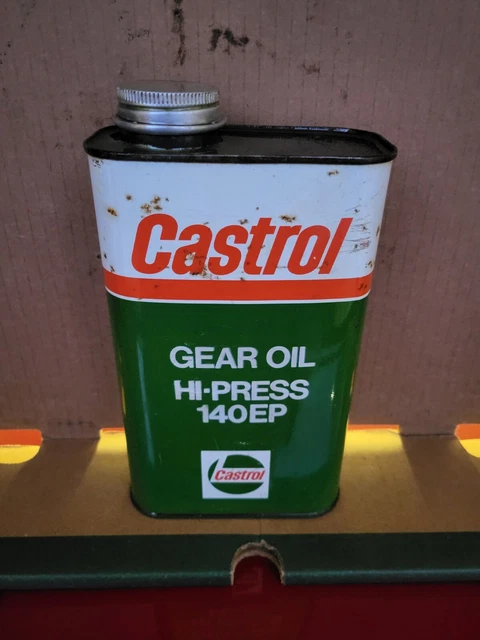 Retro Castrol VINTAGE 'CASTROL GEAR Oil' Can - Automobilia - Retro Garage £5.00 ...