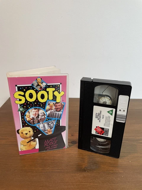 SOOTY MATT ROBOT And Other Stories VHS Video 1992 60 Minutes Thames sooty-matt-robot-and-other-stories-vhs-video-1992-60-minutes-thames