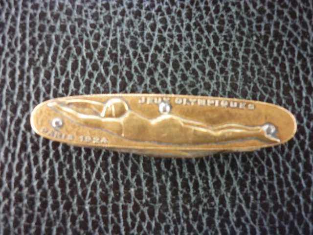 Canif Souvenir Rare - VIIIe Jeux Olympiques Paris 1924, 100 Ans, France